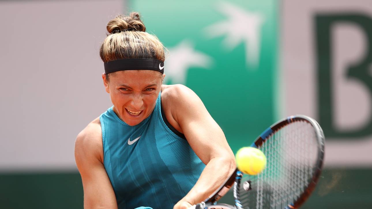 Errani serviert 35 Mal von unten
