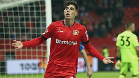 Verlässt Kai Havertz am Saisonende Bayer Leverkusen und wenn ja, wohin? Der Nationalspieler deutete nun eine Zukunftsentscheidung an.