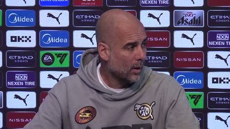 Manchester City steht in der Premier League derzeit nur auf dem vierten Platz. Eine Situation, die für Trainer Pep Guardiola kein Problem ist, für den diese Ergebnisse normal scheinen.