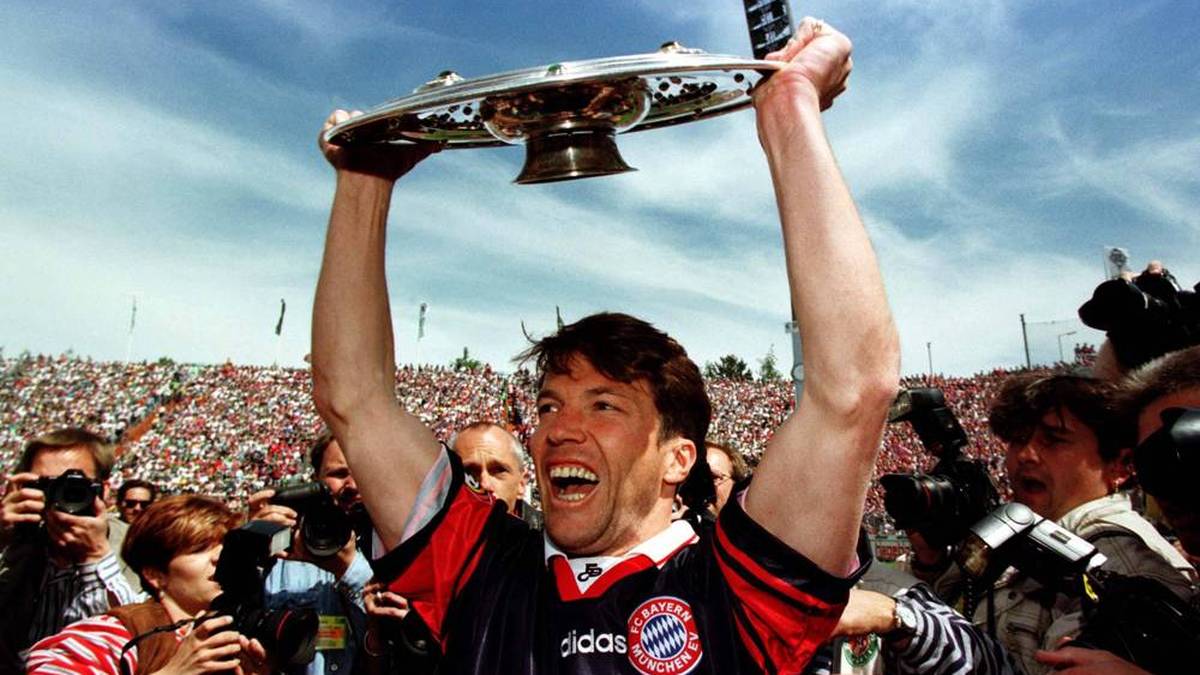 Lothar Matthäus (1994-1997) durfte als Kapitän mit den Bayern zwei Meisterschaften und einen DFB-Pokal-Sieg bejubeln.