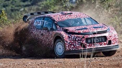Citroen testet in Frankreich erstmals den neuen C3 WRC für 2017