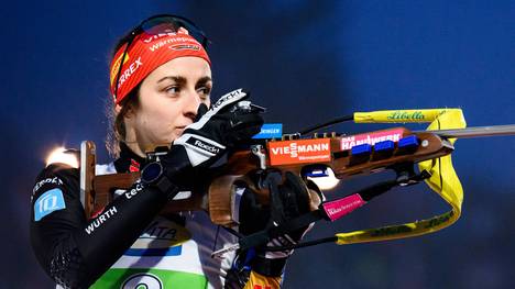 Biathletin Vanessa Voigt belegte Platz acht im Gesamtweltcup