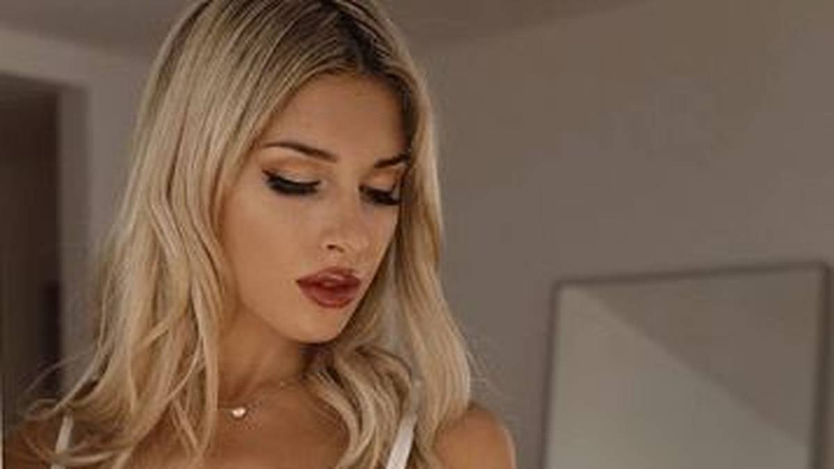 Steht eine Liebe eines Stars von Inter Mailand in ihrem Schlafzimmer: Agus Gandolfo. bessere Hälfte von Lautaro Martínez, gibt einen durchaus intimen Einblick