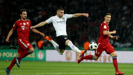 Ante Rebic gewann mit Eintracht Frankfurt das Pokalfinale gegen Bayern München