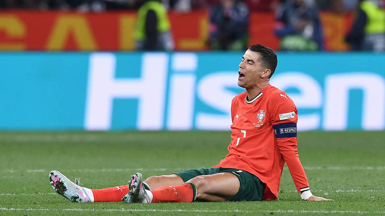 Cristiano Ronaldo musste angeschlagen ausgewechselt werden