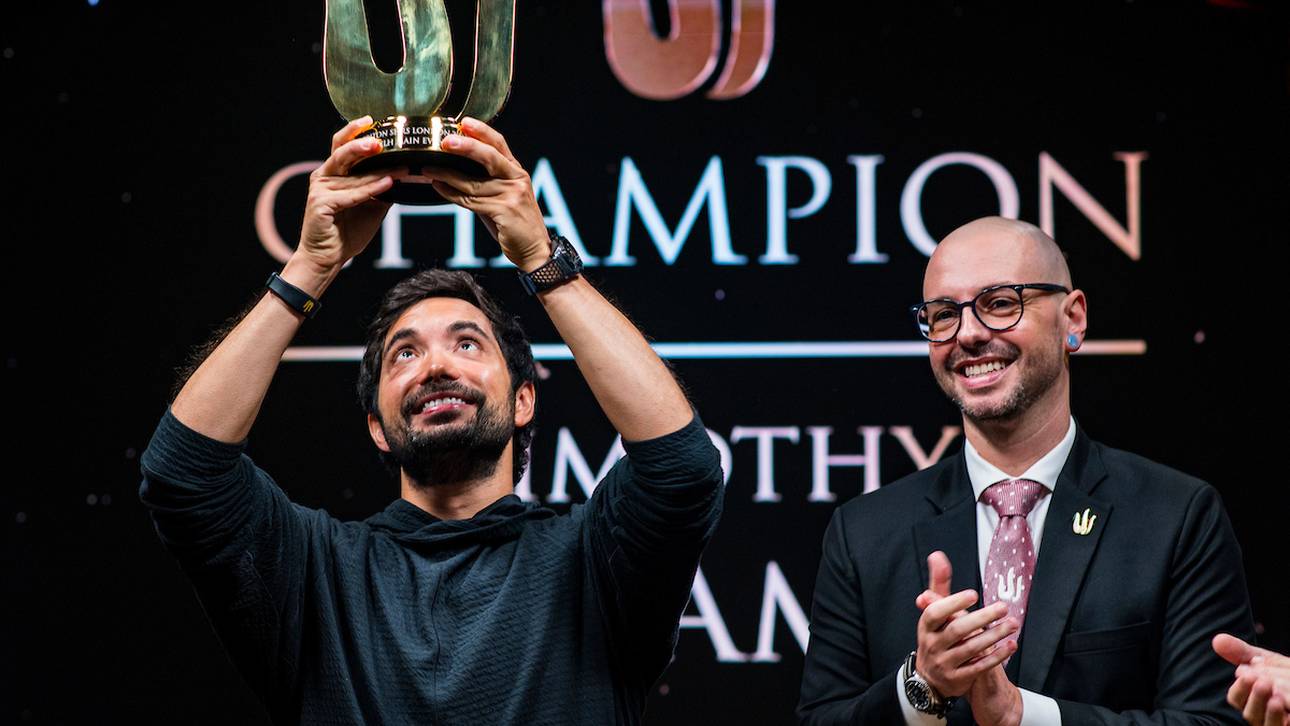 Timothy Adams gewinnt größtes Main Event der Triton Geschichte