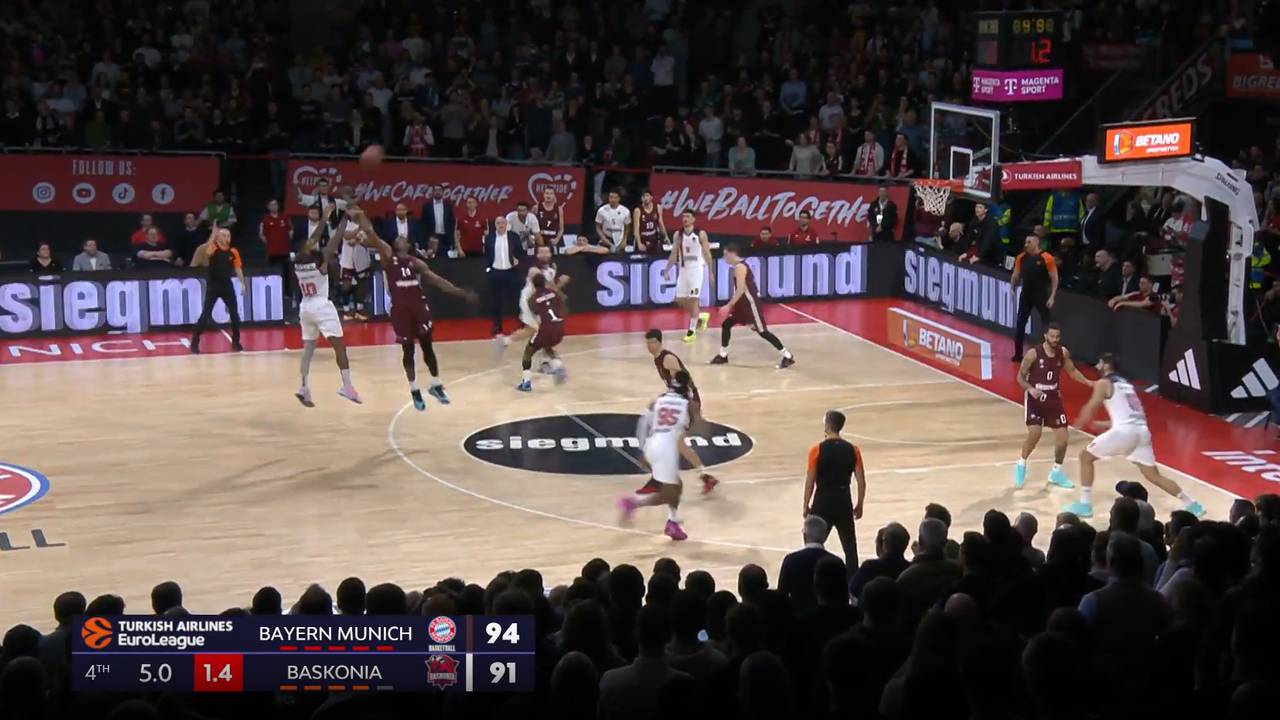 Overtime-Thriller! Bayern-Fauxpas sorgt für Spektakel-Finish | EuroLeague