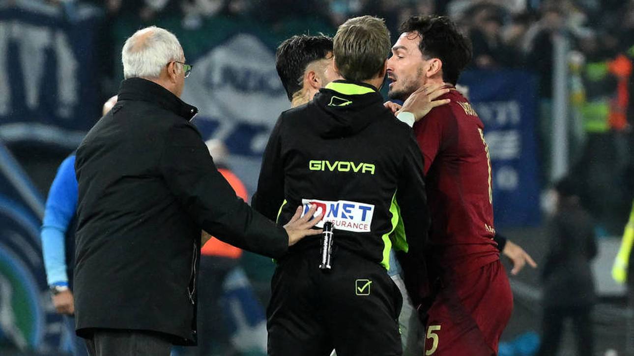 Mats Hummels im Clinch mit Valentín Castellanos 