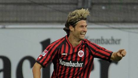 Martin Lanig im Trikot von Eintracht Frankfurt