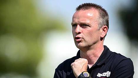 Trainer Stefan Böger schaffte mit Dresden ein Unentschieden gegen Celtic Glasgow