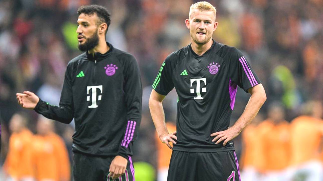 Matthijs de Ligt und Noussair Mazraoui (l.) wechseln offenbar zu ManUnited