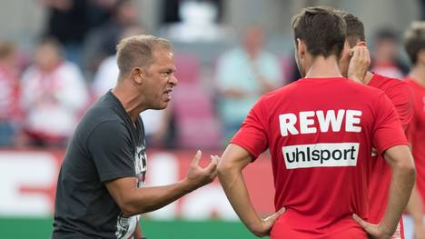 Kölns neuer Trainer Markus Anfang wartet noch auf seinen ersten Heimsieg