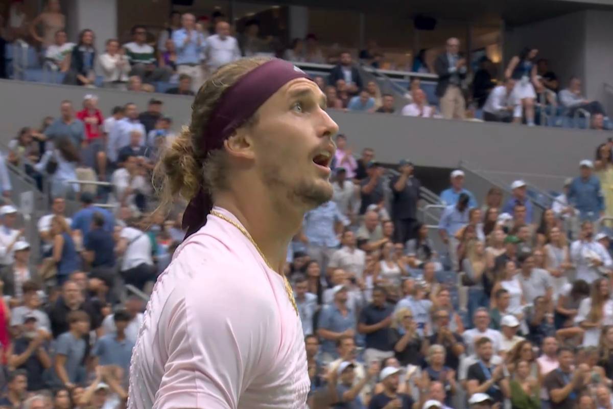 Hier verpennt Zverev fast seinen Grand-Slam-Titel