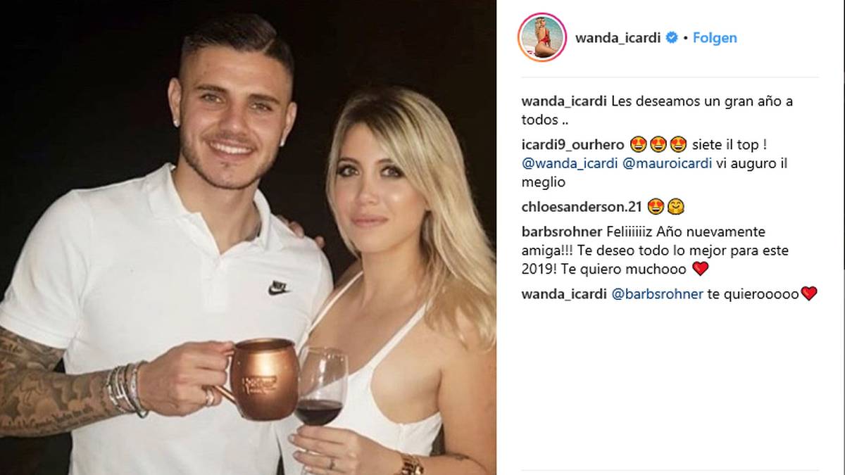 Mauro und Wanda präsentieren sich gerne in den sozialen Medien