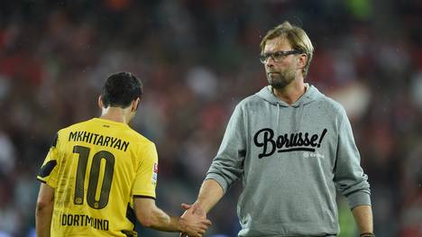 Borussia Dortmund-Jürgen Klopp-Henrikh Mkhitaryan
