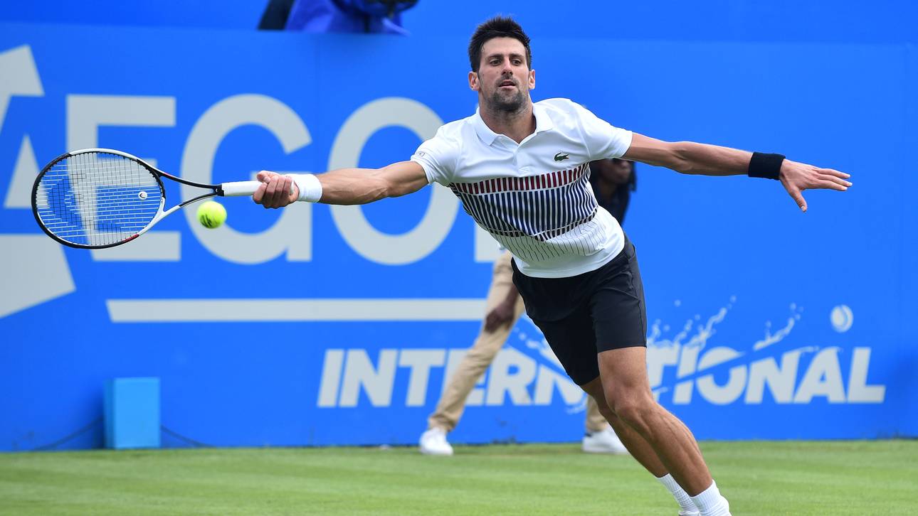 Djokovic im Finale von Eastbourne