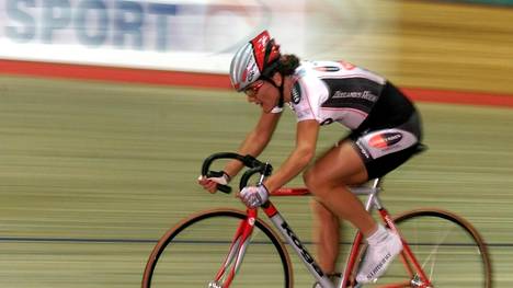 Olympic cycling champion Leontien van Moorsel of H