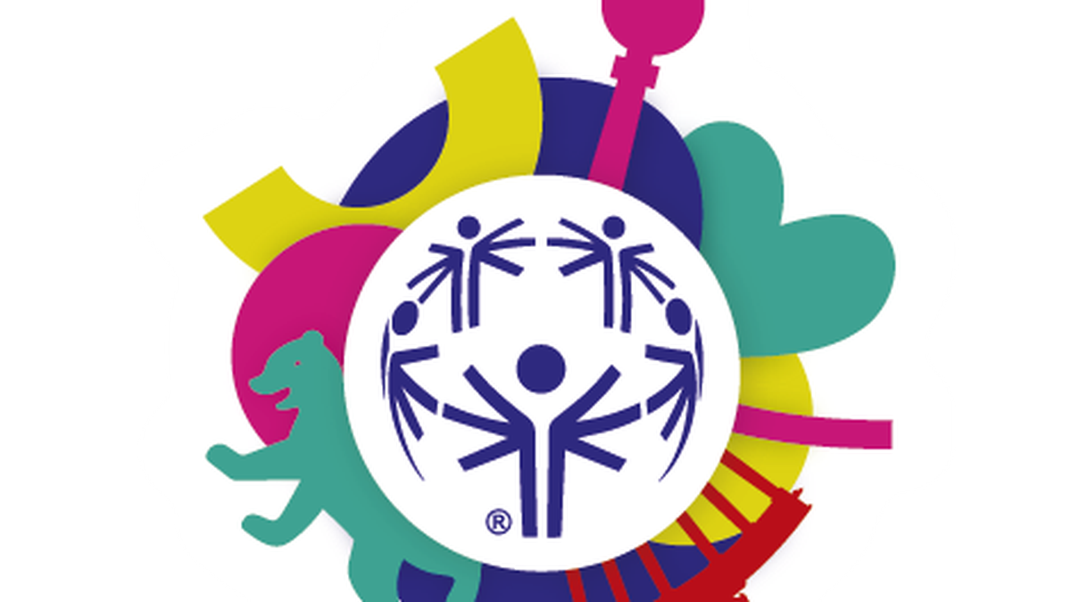 Das Partnerlogo der Special Olympics mit SPORT1 als Medienpartner 