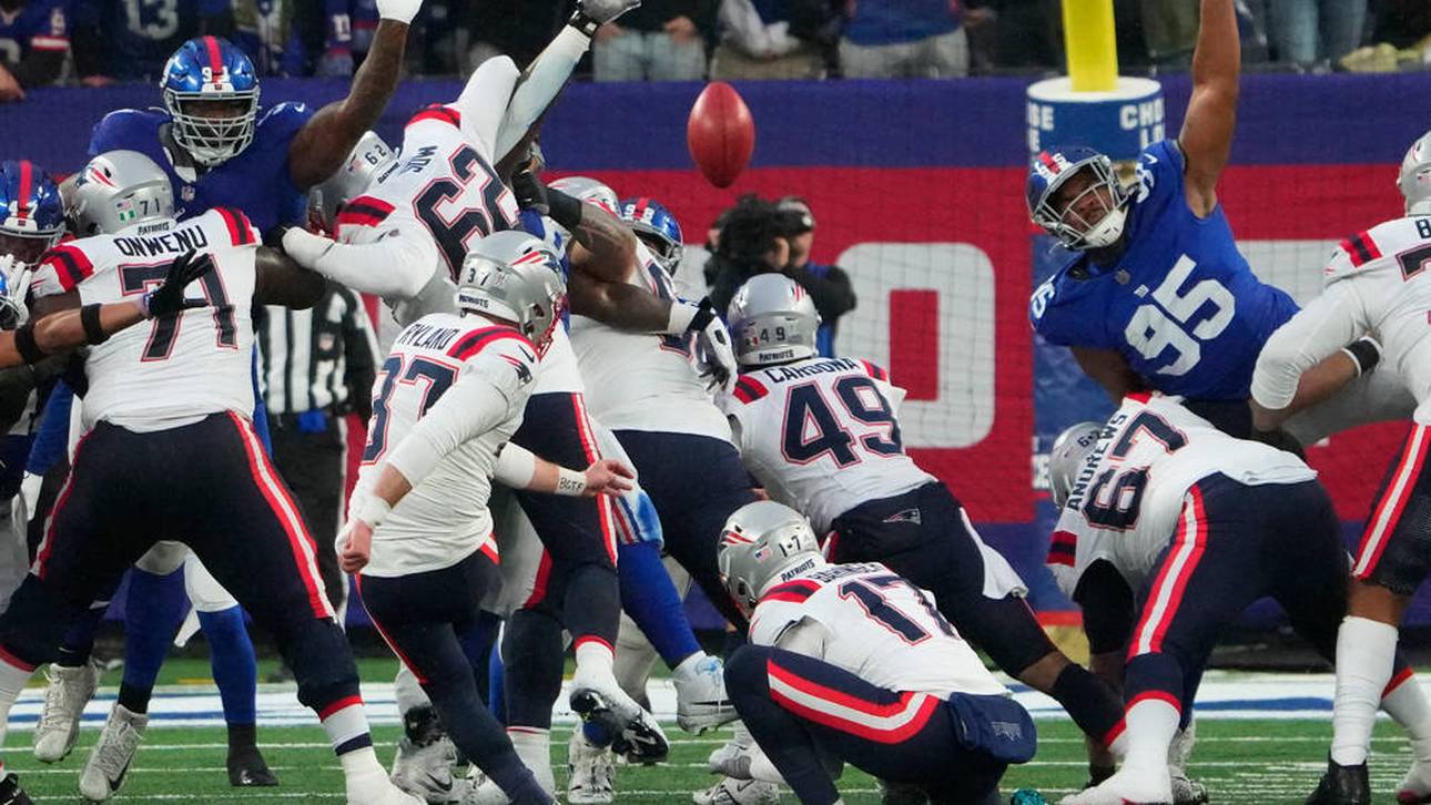 Doppeltes Field-Goal-Drama