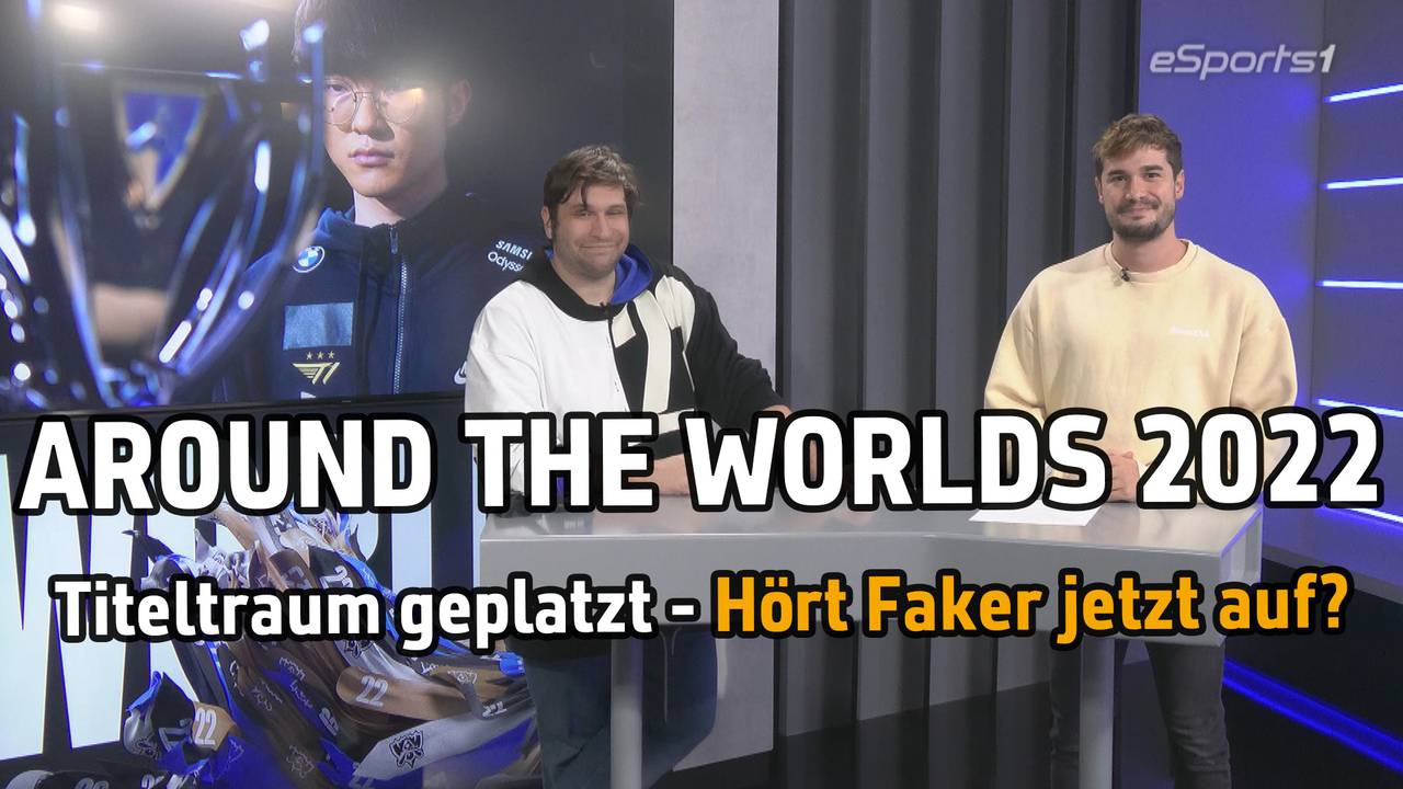 T1 geschlagen! Hört Faker nun auf? | League of Legends | Around the Worlds 2022