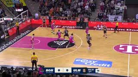 Spiel Highlights zu Telekom Baskets Bonn - ratiopharm ulm