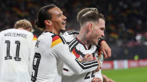 Leroy Sané hat beim deutschen Gala-Auftritt gegen die Slowakei eine herausragende Leistung gezeigt und großen Anteil an der direkten WM-Qualifikation des DFB-Teams.