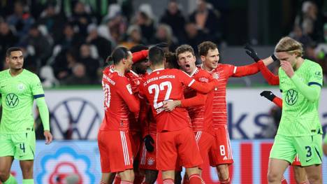 Die Bayern feiern den ersten Ligasieg 2023