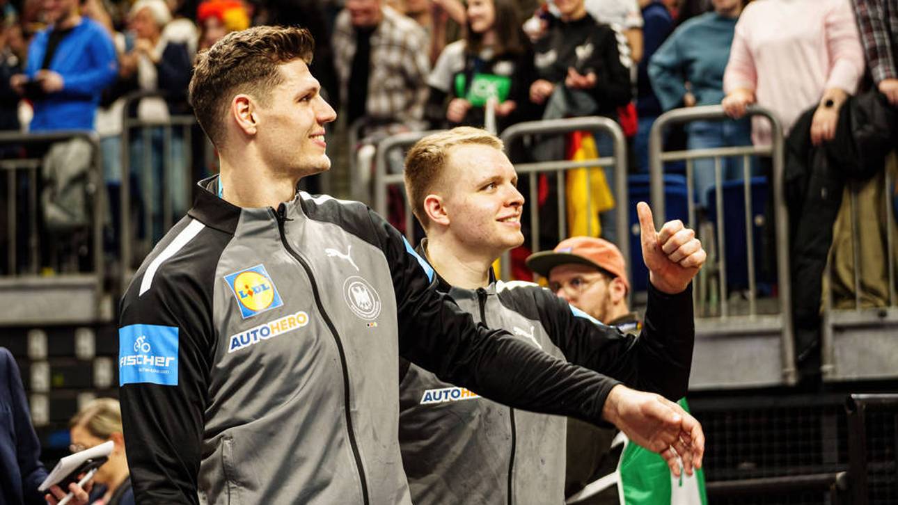 Justus Fischer (r.) schwärmt von Sebastian Heymann (l.)