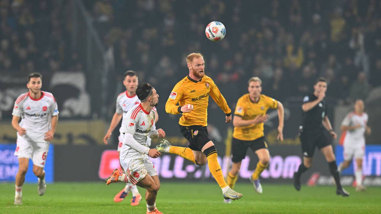 Nürnberg gegen Dresden heute LIVE