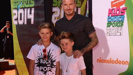 Für seine Kinder ist David Beckham kein Weltstar, sondern einfach nur ihr Vater.