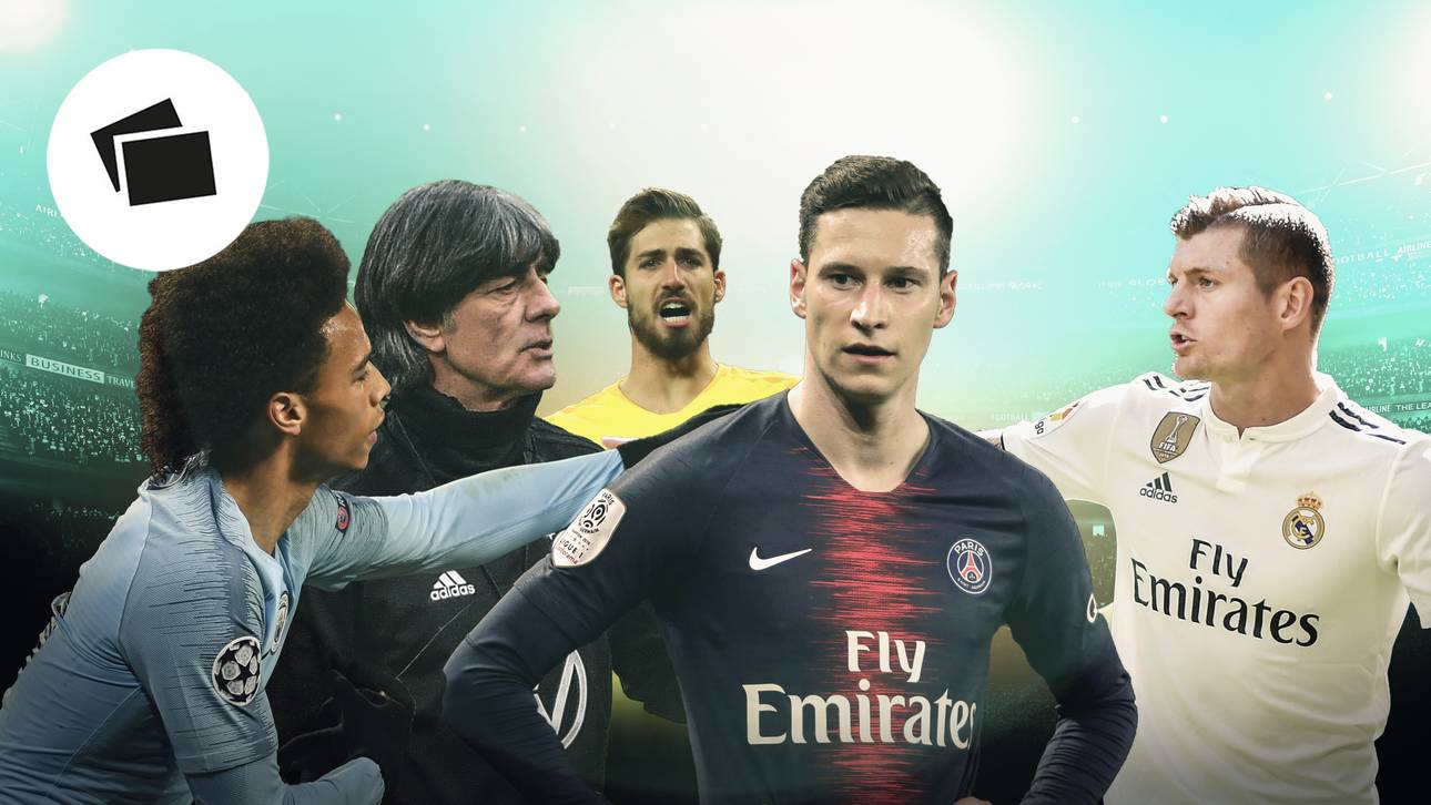 Löws DFB-Stars im Schaufenster