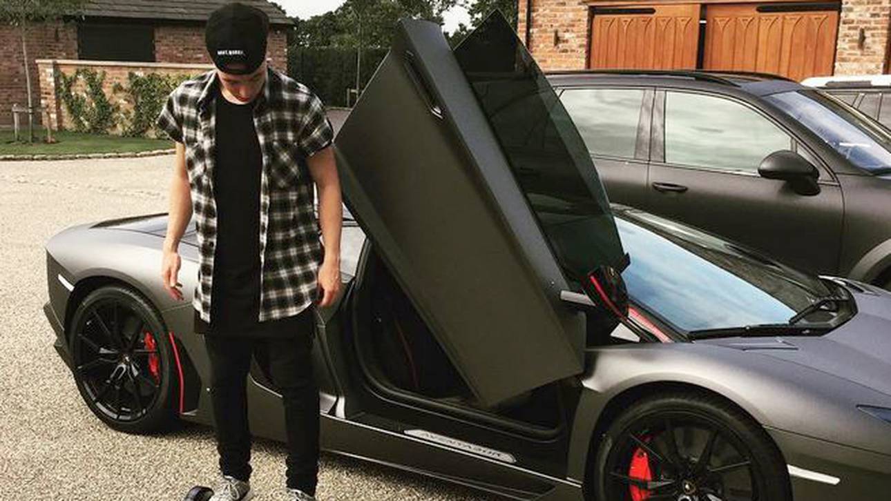 Lamborghini von Nasri beschlagnahmt