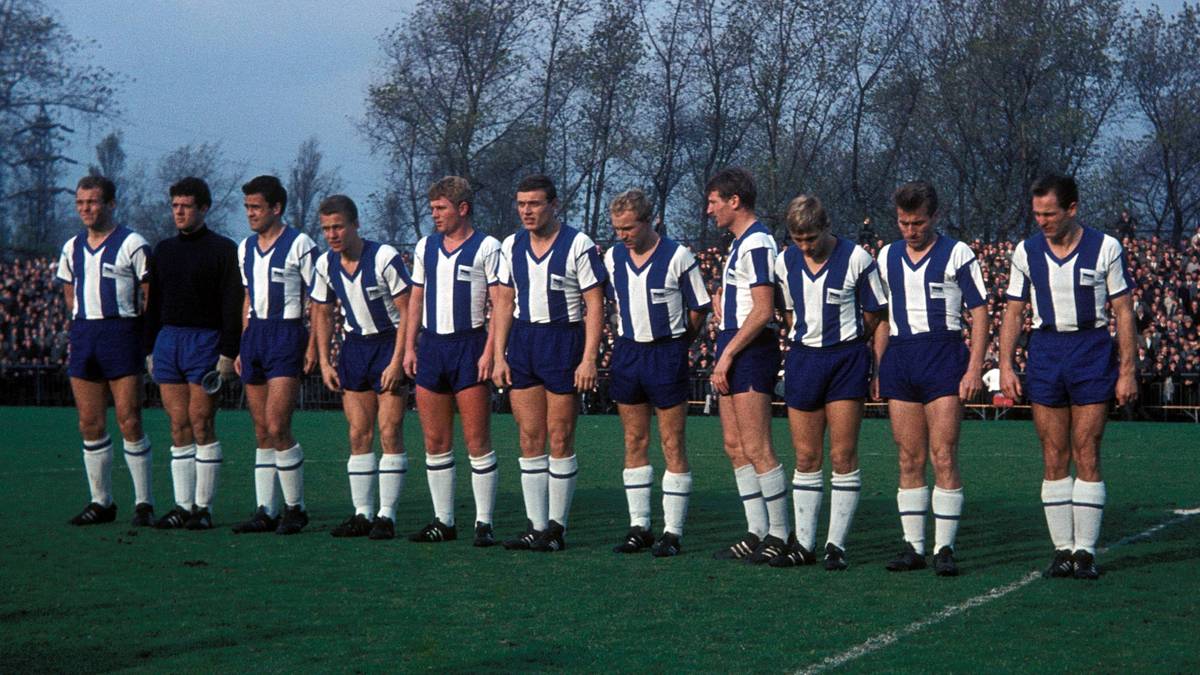 Hertha BSC musste mit dieser Mannschaft nach der Saison 1964/65 zwangsabsteigen