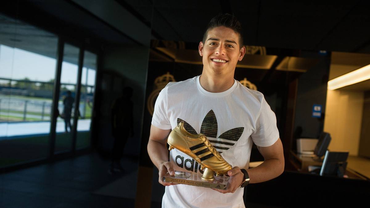 In jedem seiner fünf WM-Spiele 2014 traf James mindestens einmal. Wie läuft es aktuell? SPORT1 zeigt die Toptorjäger der WM 2018