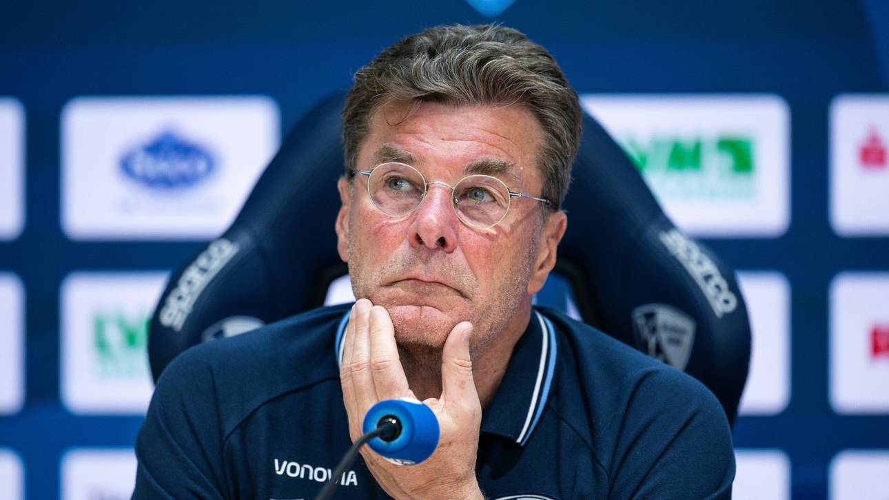 Bochum-Coach Hecking in Rage