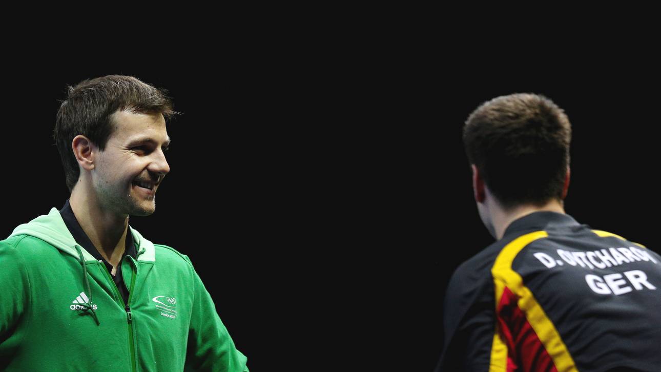 Boll und Ovtcharov im direkten Duell