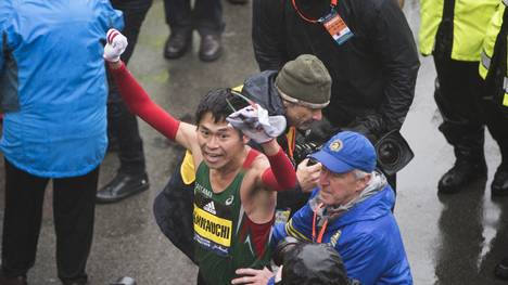 Yuki Kawauchi gewann den Boston Marathon