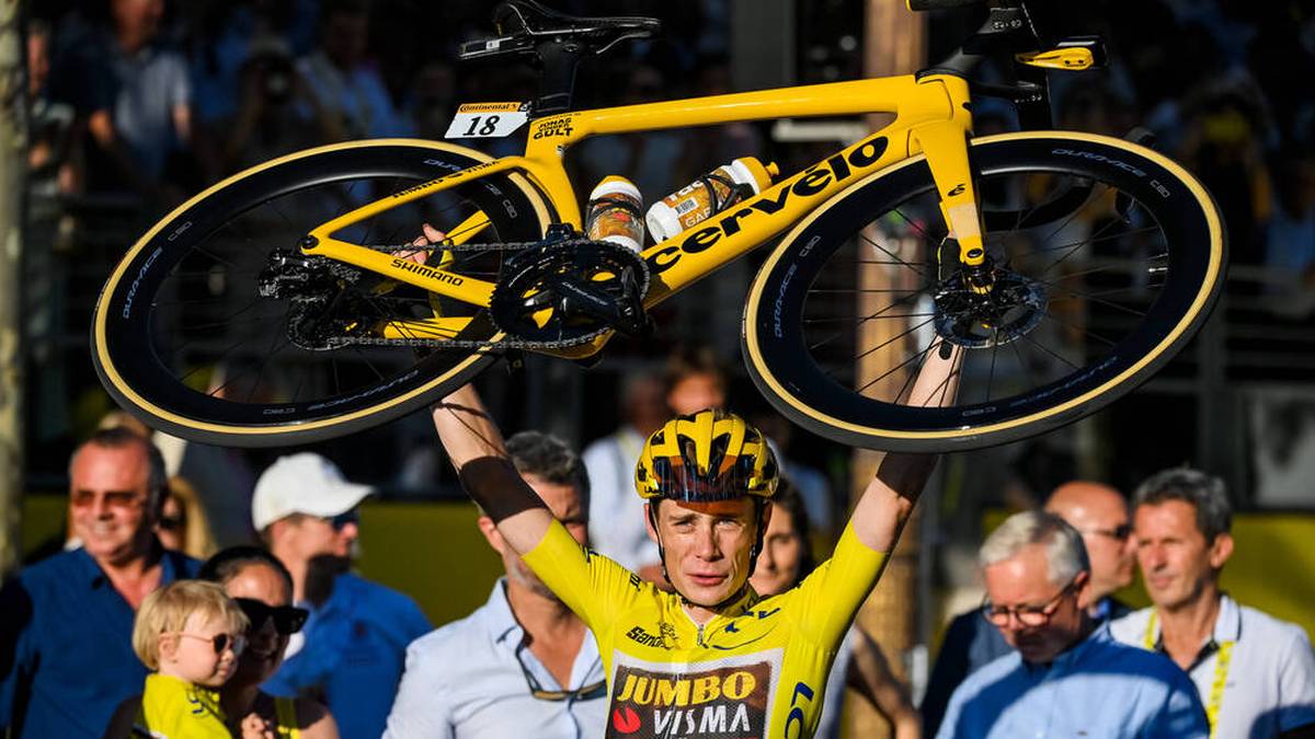 Triumph für Jonas Vingegaard bei der Tour de France