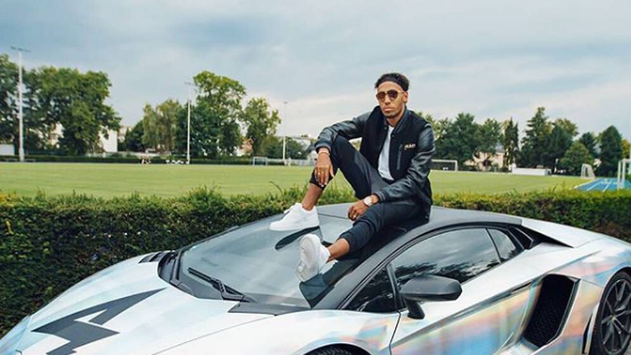 Aubameyang in Lamborghini geblitzt