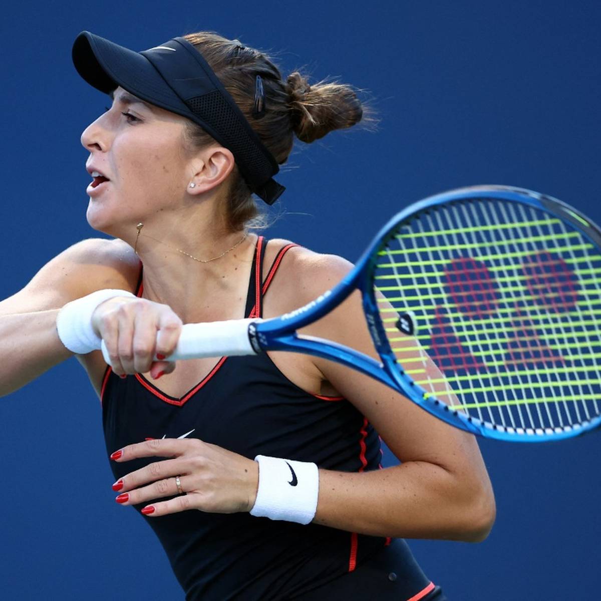 Außenseiterin Beatriz Haddad Maia hat ihren Siegeszug beim WTA-Turnier in Toronto fortgesetzt.