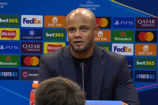  Kompany hadert: "Die Spieler wissen es selbst"