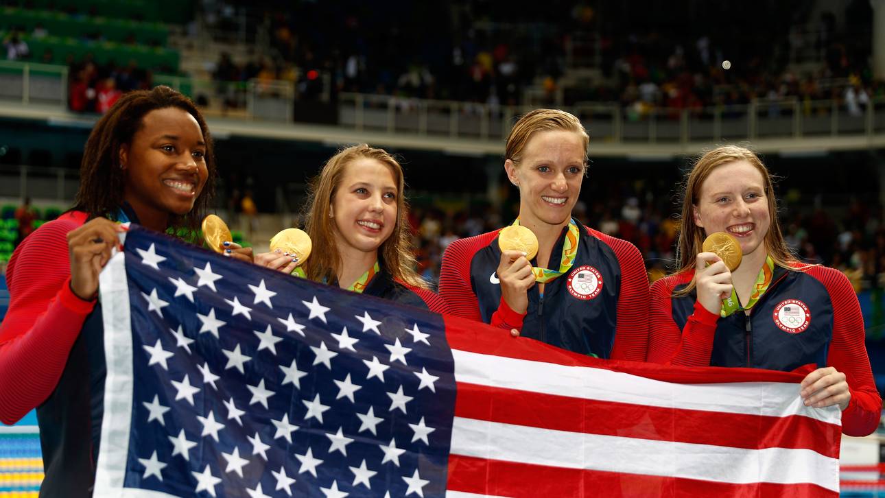 USA feiern 1000. Olympia-Gold
