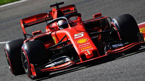 Sebastian Vettel war im ersten Training in Spa der Schnellste