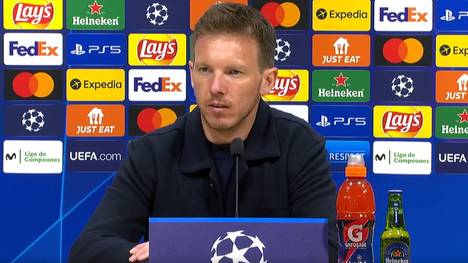 Bayern unterliegt im Viertelfinal-Hinspiel Villarreal mit 0:1 und braucht im Rückspiel einen Sieg. Julian Nagelsmann zeigt sich nach Abpfiff erleichtert, dass die Spanier nicht höher gewonnen haben.