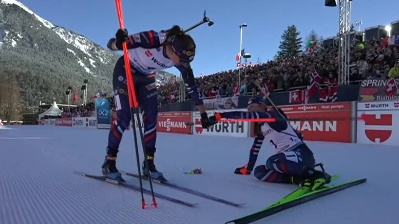 Versöhnung? Biathletinnen reagieren