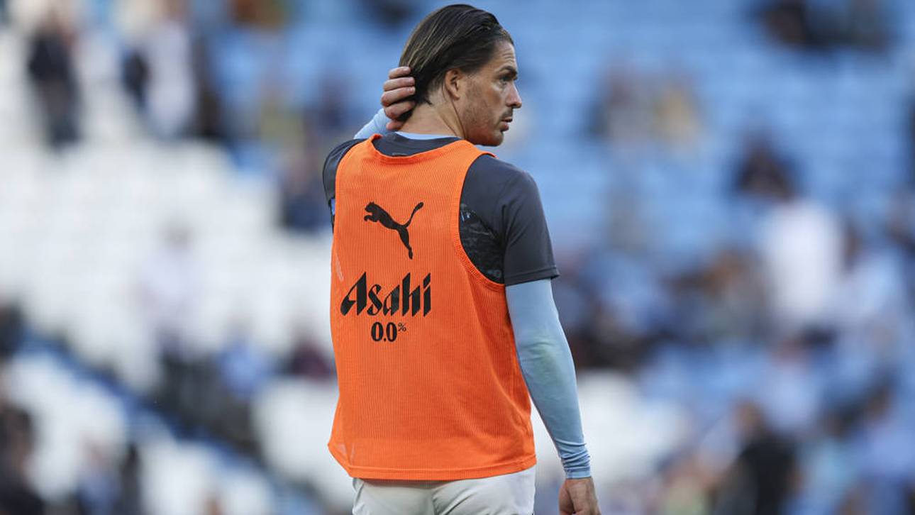 Jack Grealish steht bei Manchester City vor dem Absprung