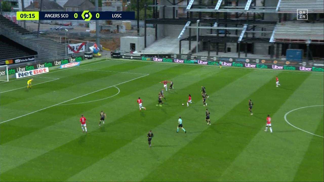 SCO Angers - OSC Lille (1:2): Tore und Highlights | Ligue 1