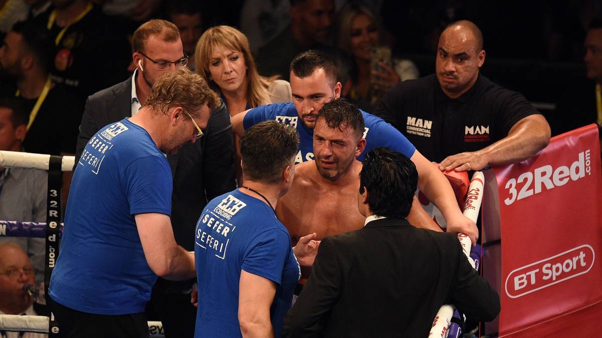 Für Sefer Seferi ist Fury eine Nummer zu groß. Er dient dem Briten allenfalls als Aufbaugegner