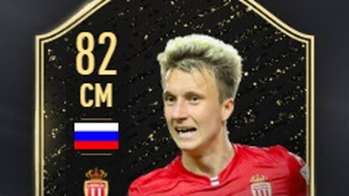 Alexandr Golovin (AS Monaco), Centre Midfielder: 82 (+3)
Basis-Karte Gold Rare: 79