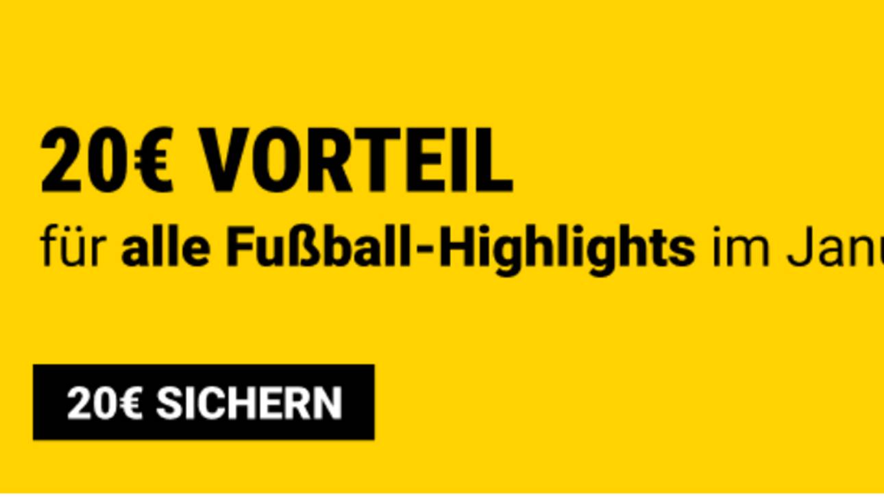 Interwetten 20 € Vorteil